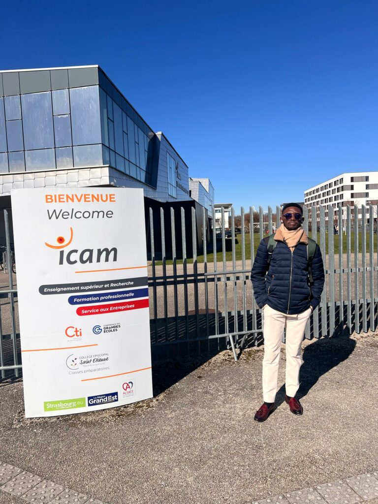 Florian à l'Icam site de Strasbourg-Europe